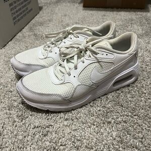 White Nike sneakers